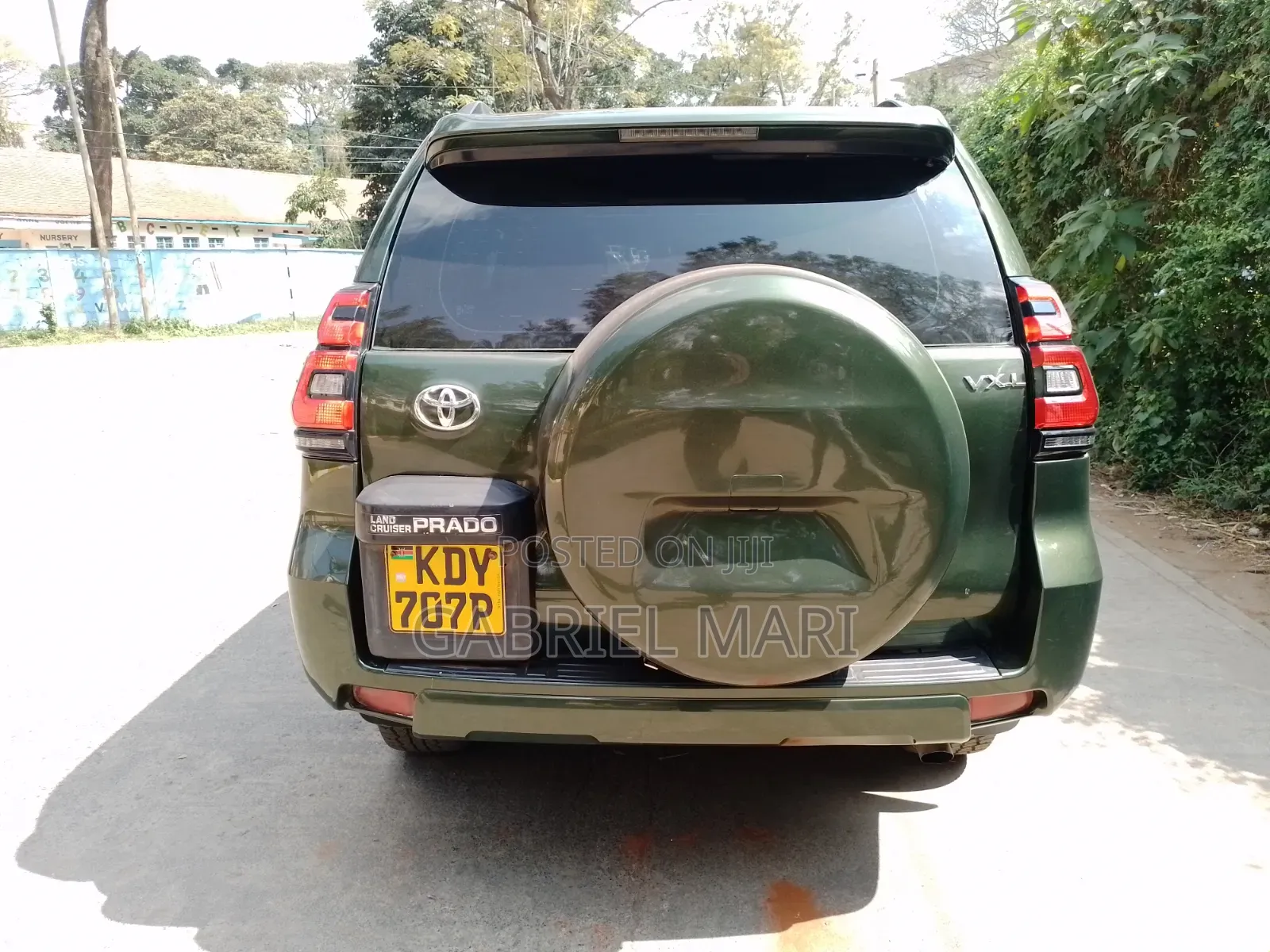 Toyota Land Cruiser Prado 2012 Green