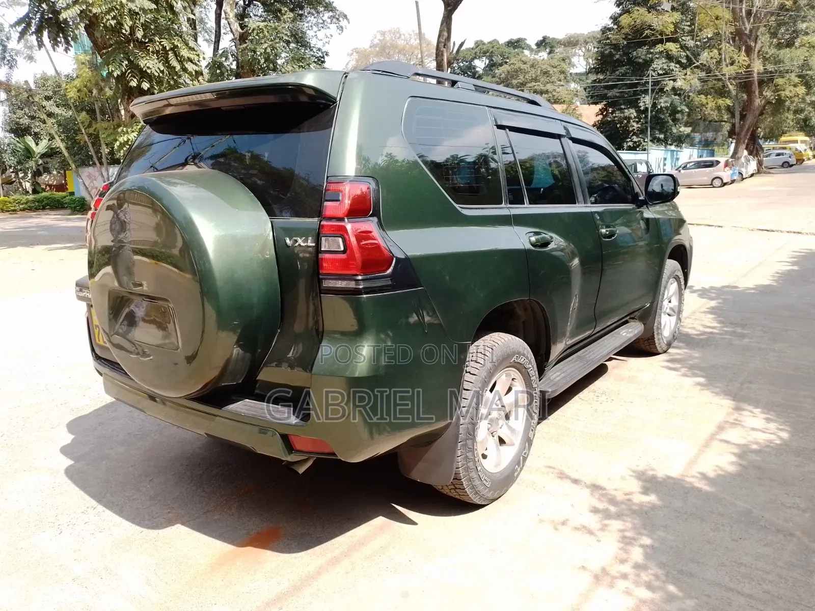 Toyota Land Cruiser Prado 2012 Green