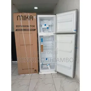 Mika 255L, 2 Door Top Mount Freezer, No Frost, Line Siver Dark