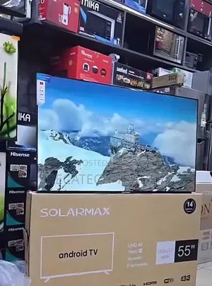 Solarmax 55" UHD Smart TV With WiFi Miracast
