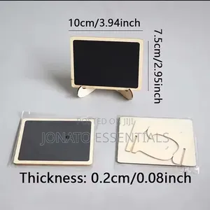 Mini Chalkboard Set Table Signs Price Tags 10 Pieces