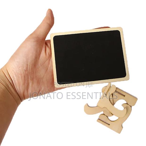 Mini Chalkboard Set Table Signs Price Tags 10 Pieces - thumbnail 4