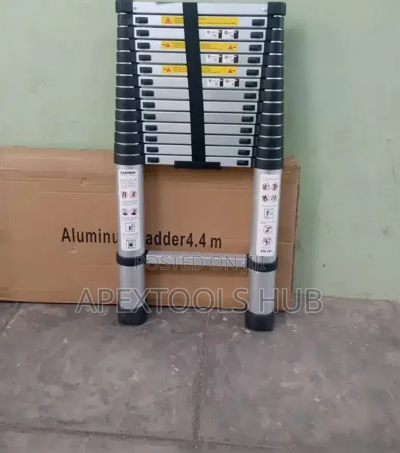 Double Aluminum Telescopic Ladder 1.9m × 1.9m