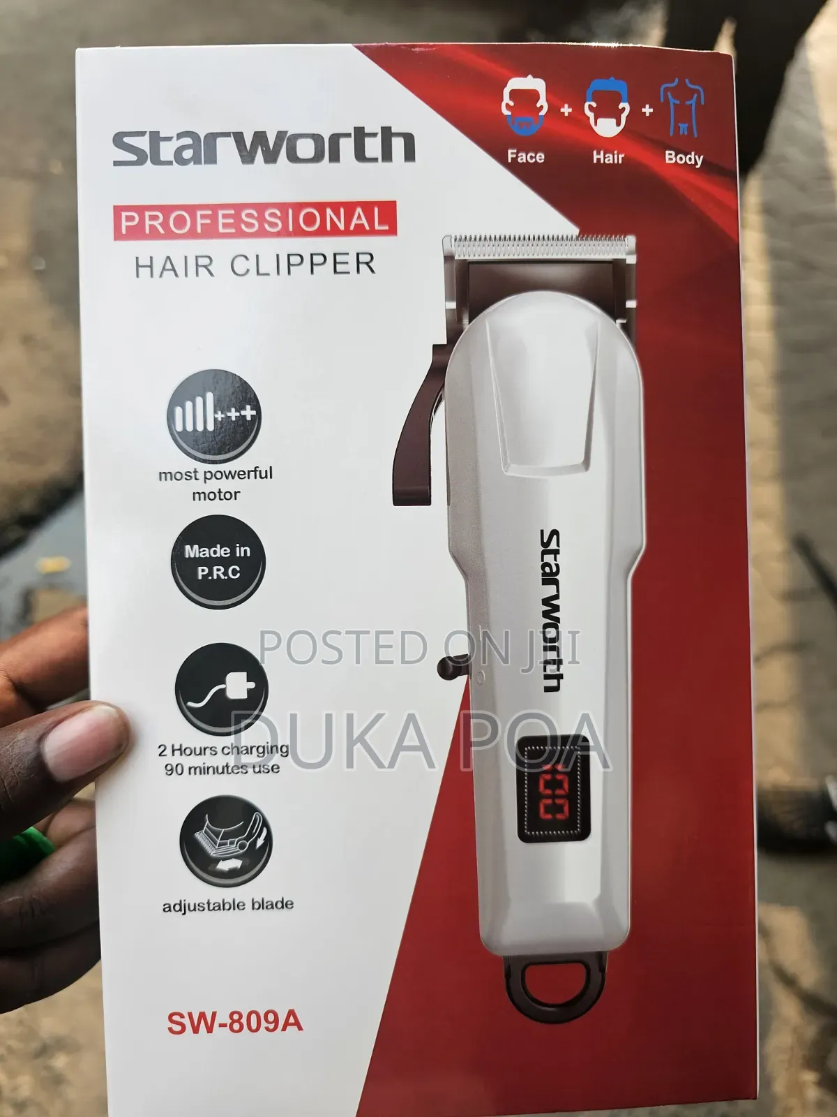 Professional Rechargeable Hair Clipper