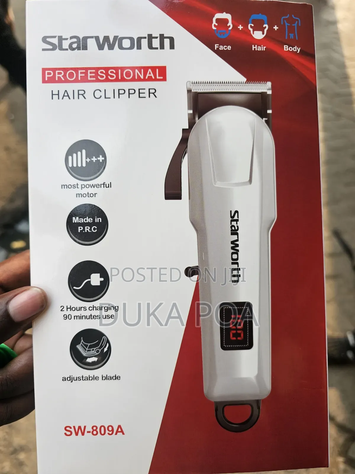 Professional Rechargeable Hair Clipper