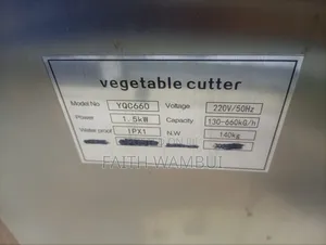 140kg Commercial Vegetable Cutter Machine