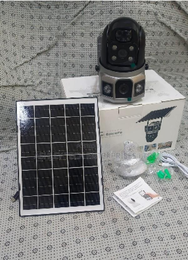 4G Solar Camera Dual Lens – 360° Pan Tilt Security