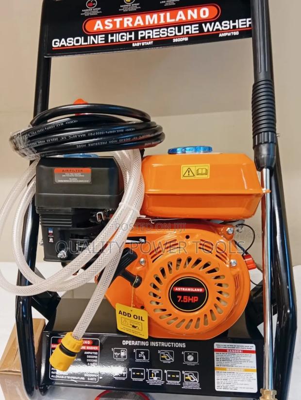Astramilano AMPW750 Gasoline High Pressure Washer,