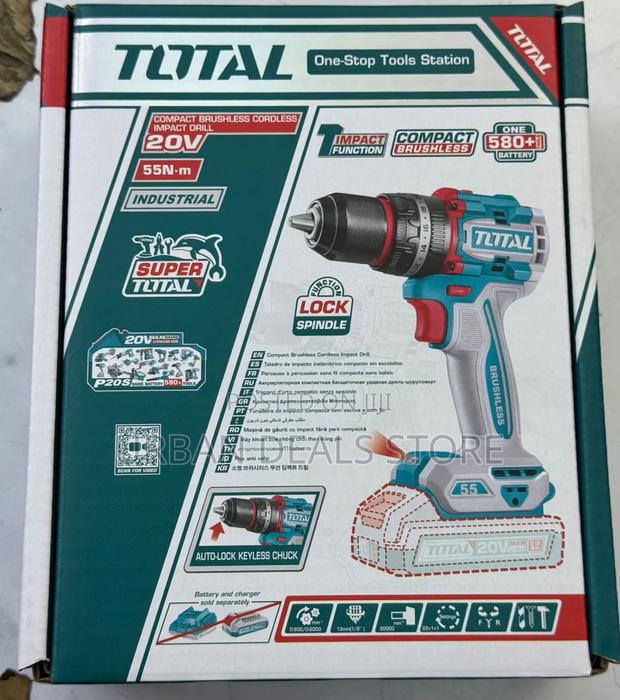 TOTAL 20V Cordless Impact Drill – TIDLI205581 - thumbnail 2