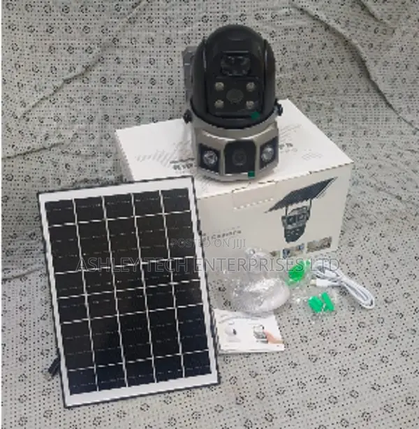 Smart 4G Solar Camera Dual Lens With Two-Way Audio