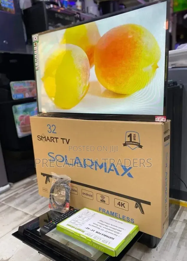 Solarmax 32" Smart LED TV With WiFi Bluetooth
