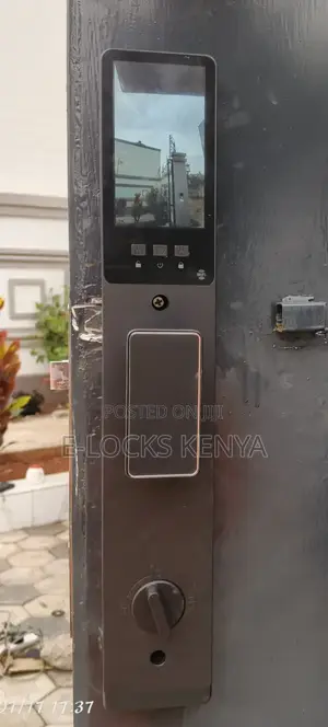 3D Face Recognition Intercom Lock High Tech Facial Recognition