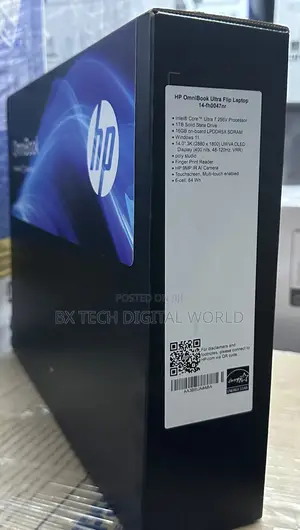 New Laptop HP OmniBook Ultra Flip 14" 16GB Intel Core Ultra 7 SSD 1T