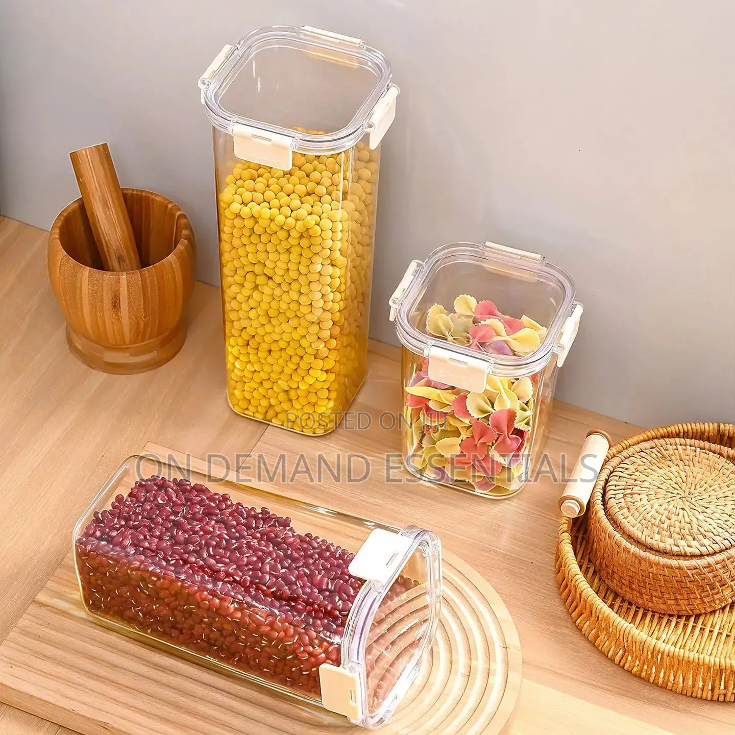 Airtight Food Storage Container/Spaghetti Jar