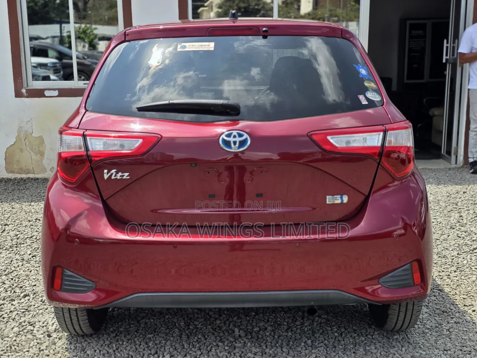 Toyota Vitz 2019 Red