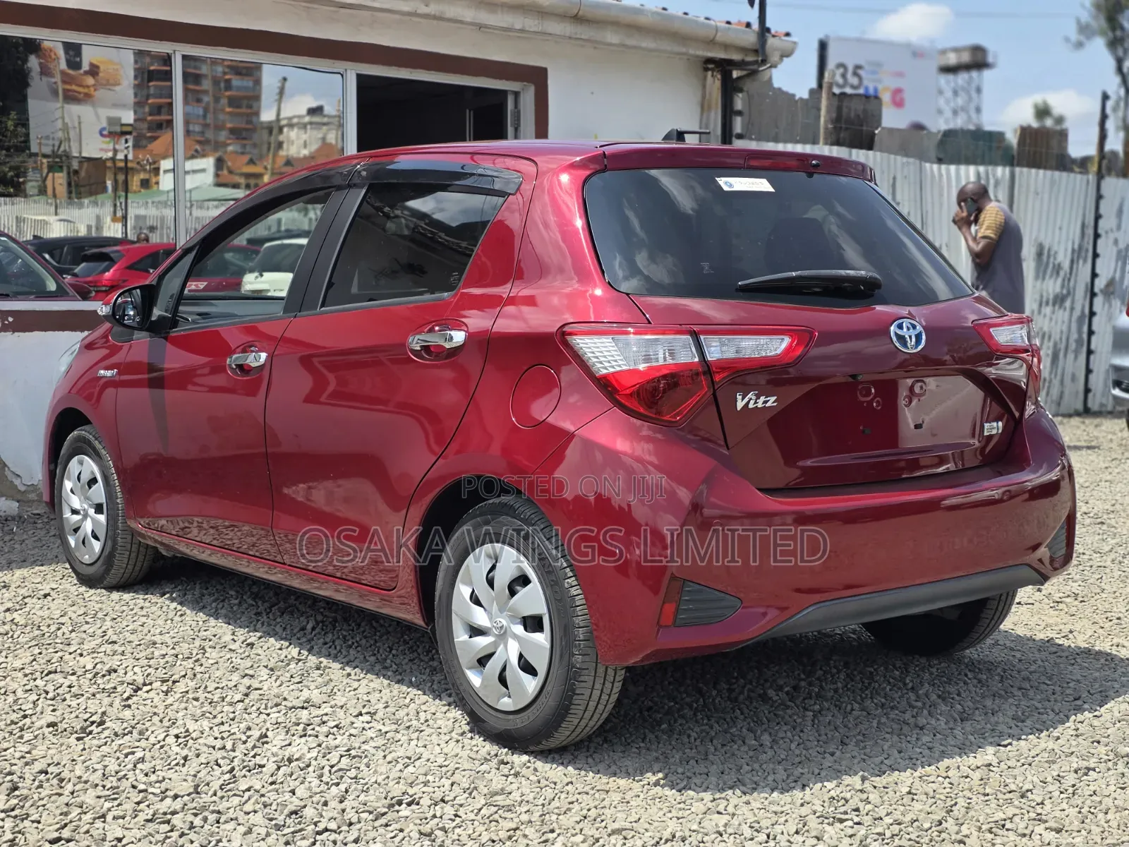 Toyota Vitz 2019 Red