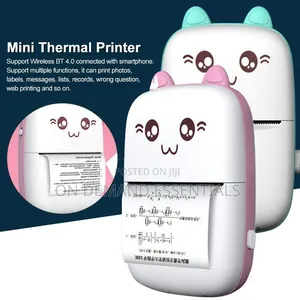 Portable Mini Pocket Bluetooth Thermal Printers W