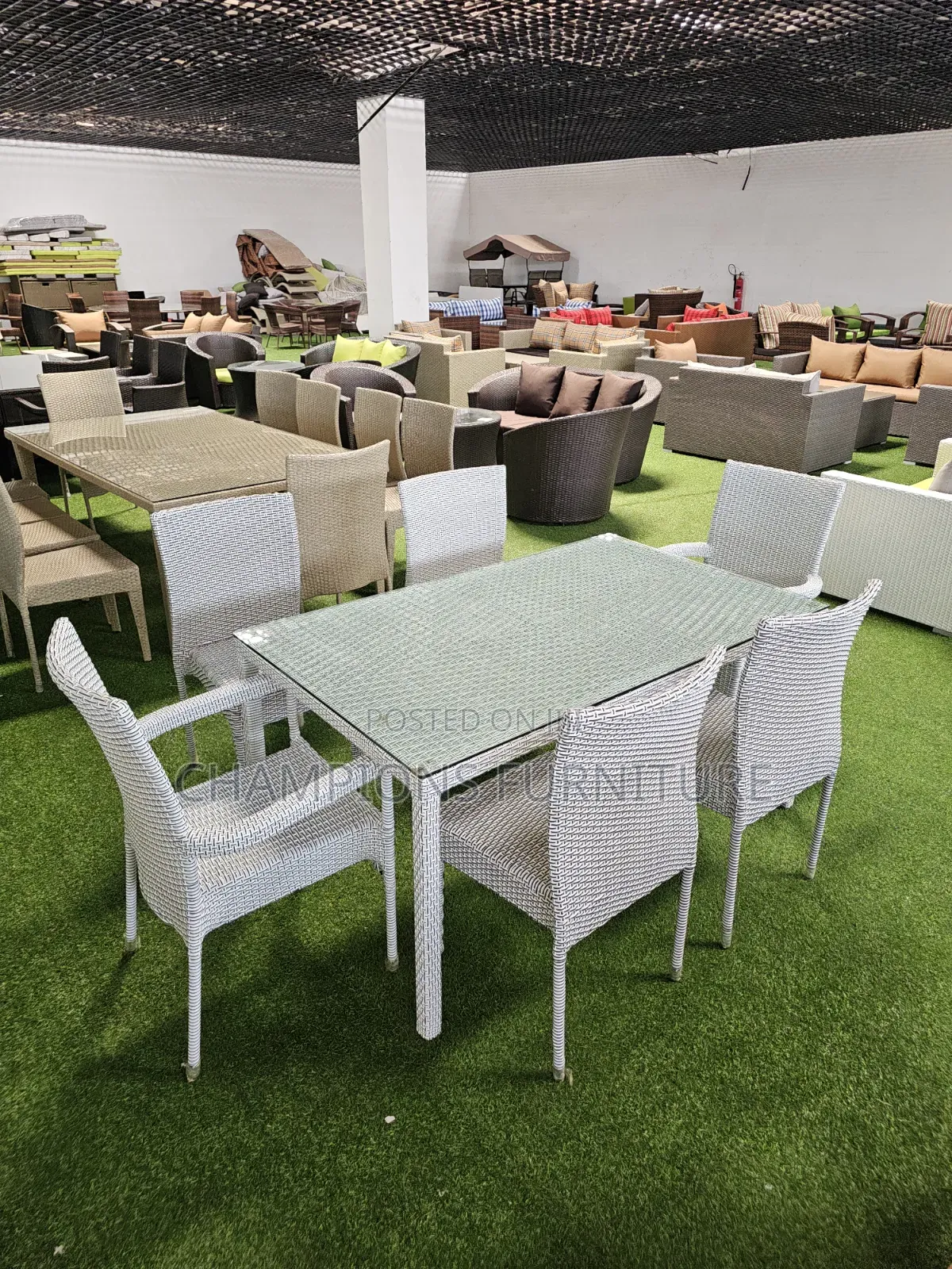6-Seater Rattan Outdoor/Hotel Set