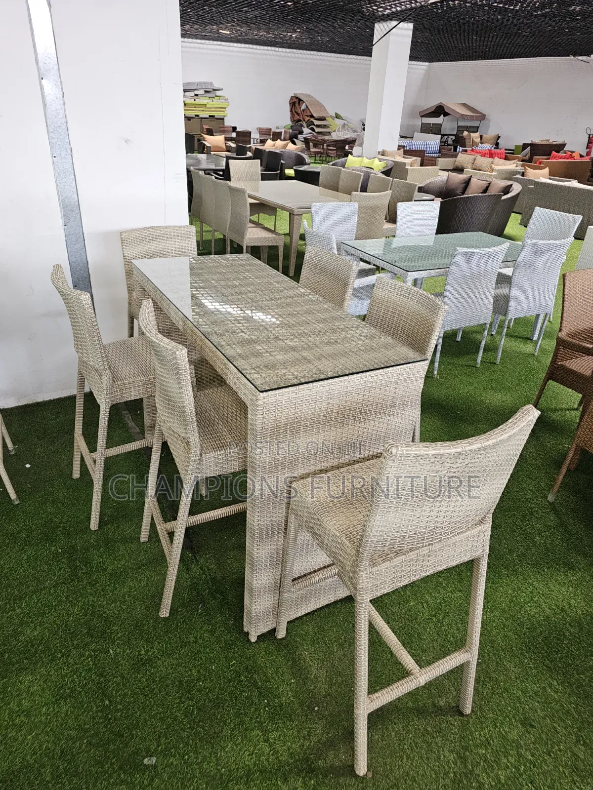 6-Seater Rattan Outdoor/Hotel Set