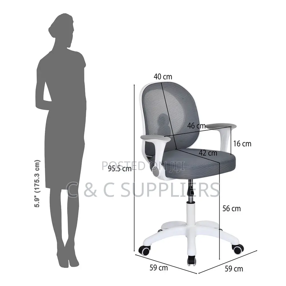 Modern Mesh Adjustable Kid's Chair.