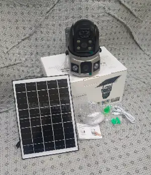 4G Solar Security Camera – Dual Lens With Color Night Vision