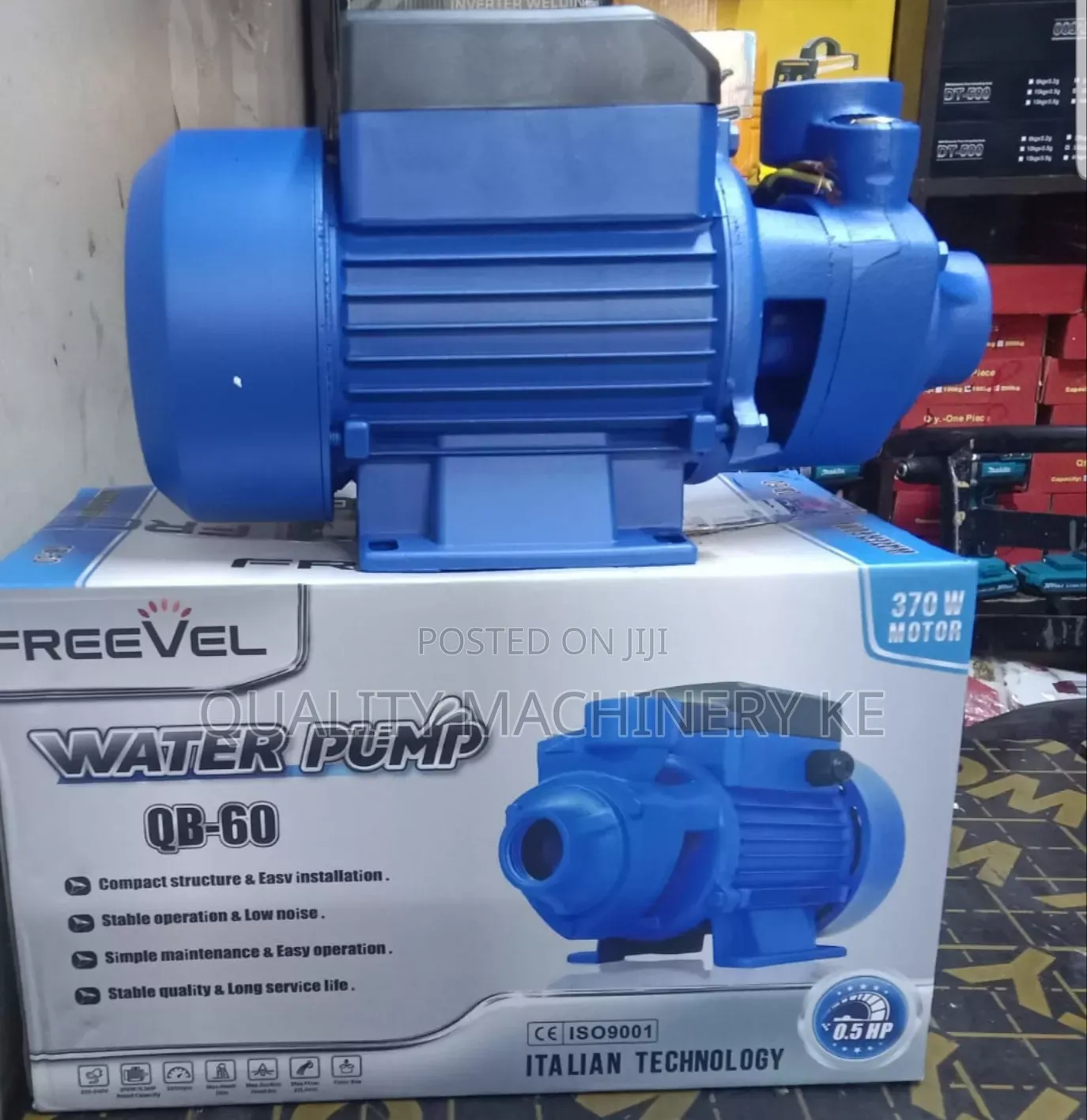 Low Noise Operation 0.5hp Electric Booster Pump