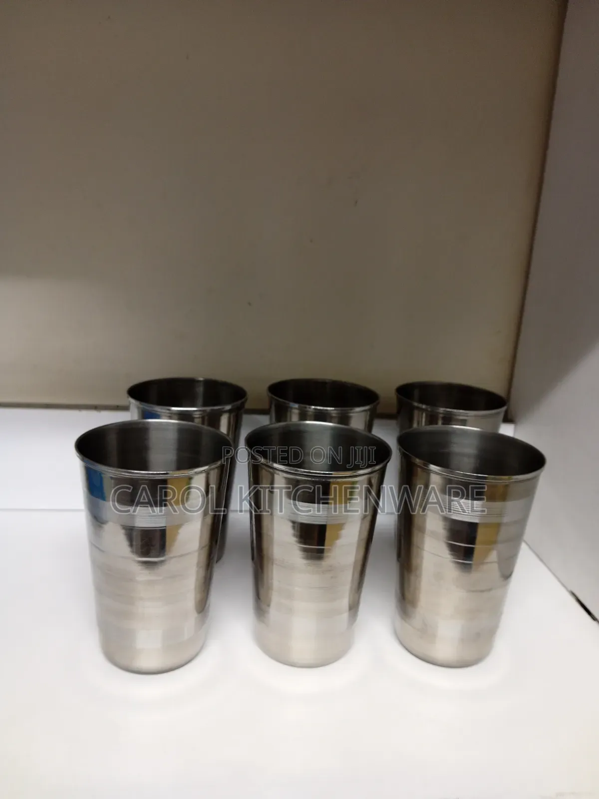 400 Ml Stainless Steel Glass /12 PC Stainless Steel Glass
