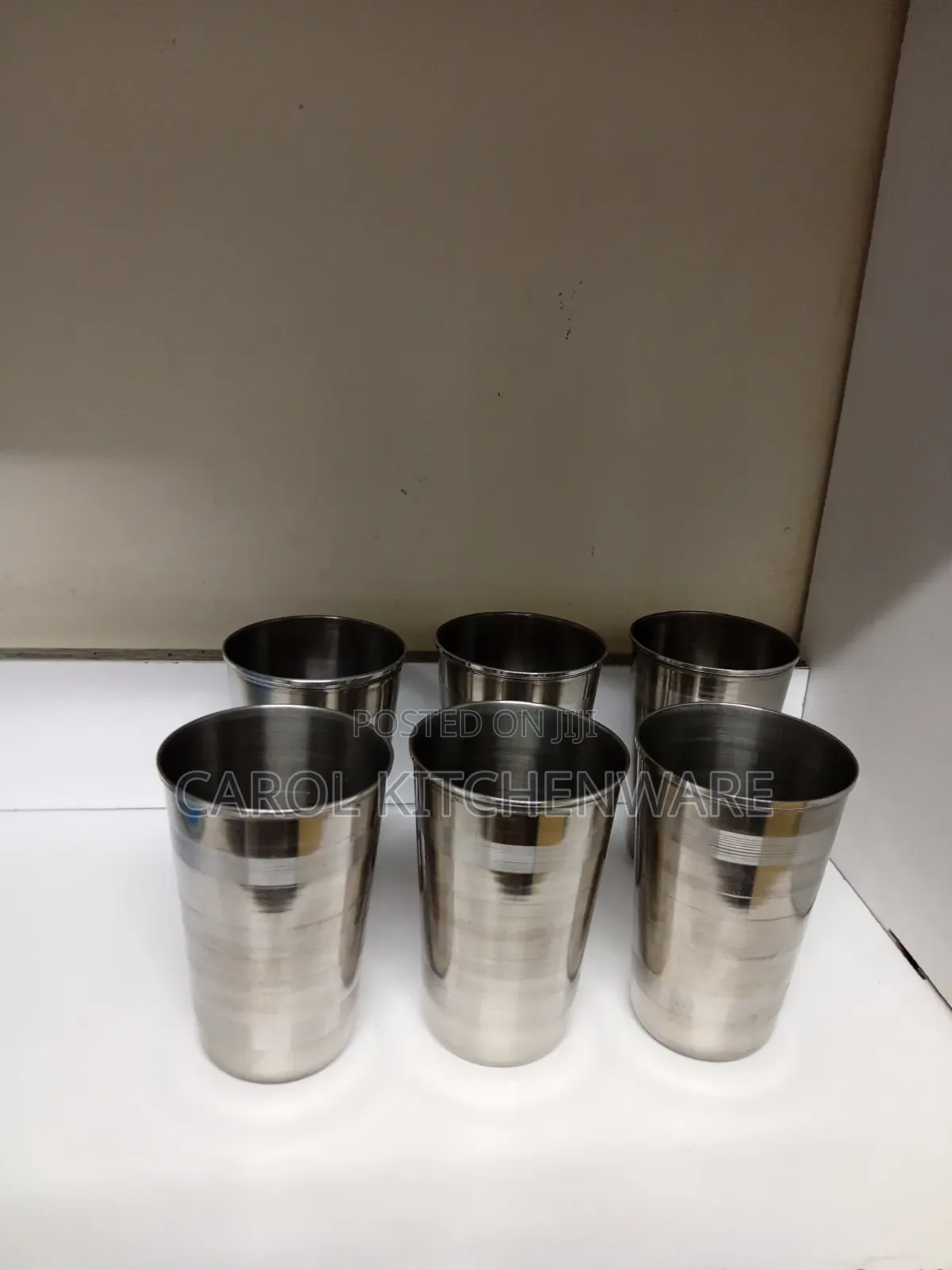 400 Ml Stainless Steel Glass /12 PC Stainless Steel Glass