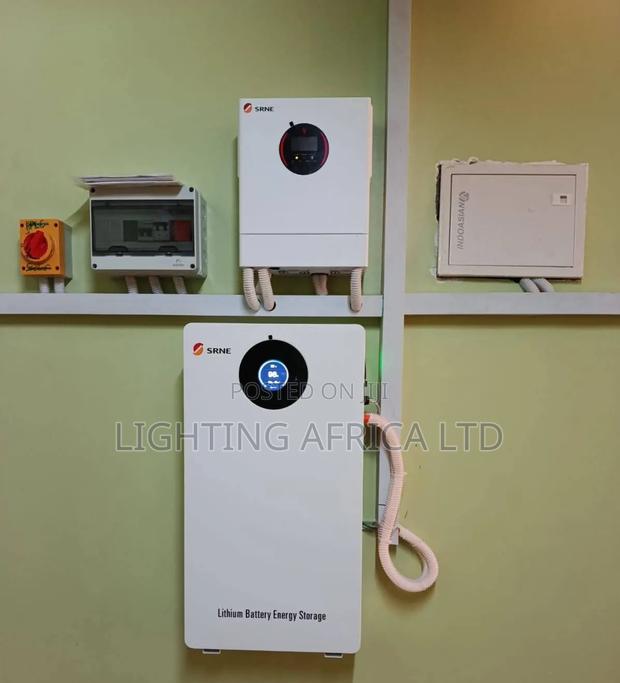 SRNE 6kva - 5.12kwh Lithium - (6)625W Solar - Installation Transport - thumbnail 2