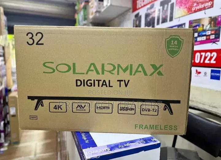Solarmax 32" LED Digital TV With DVB-T2