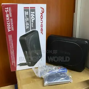 Pioneer 160W Compact Under Seat Powered Subwoofer TS-WX130DA