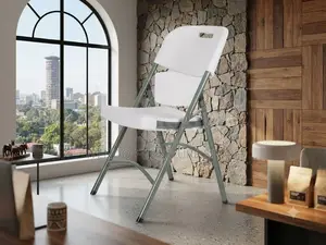 Office Chairs; White Home Office Foldable Picnic Patio Seat