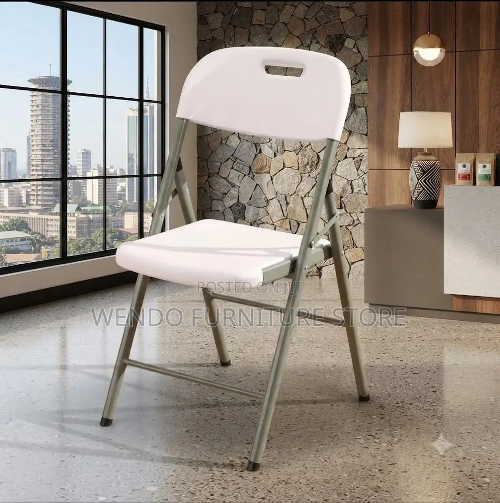 Office Chairs; White Home Office Foldable Picnic Patio Seat
