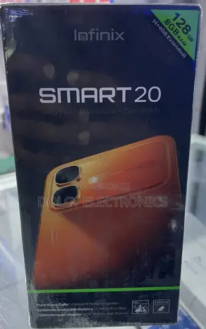 New Infinix Smart 20 128 GB Black