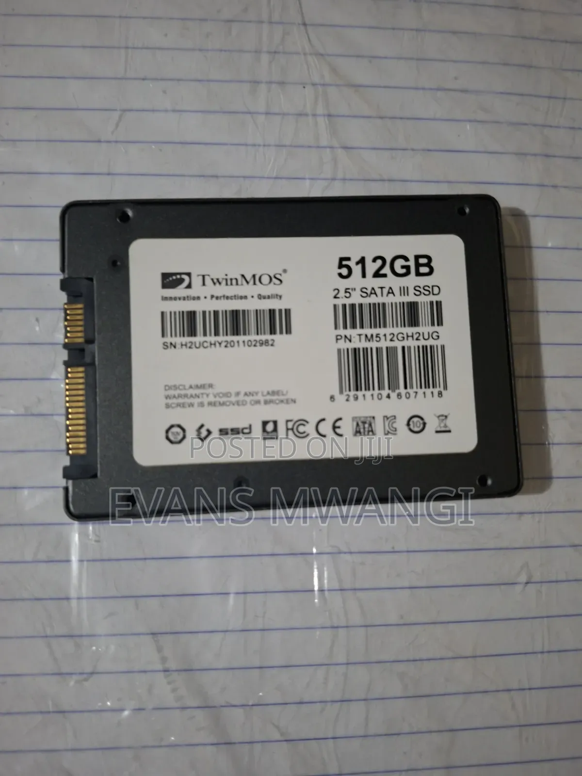 TwinMOS Innovation Perfection Quality 512gb 2.5" Sata Iii SSD