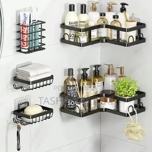 *5pcs Set Shower Caddy Shelf/Bathroom Organizer*