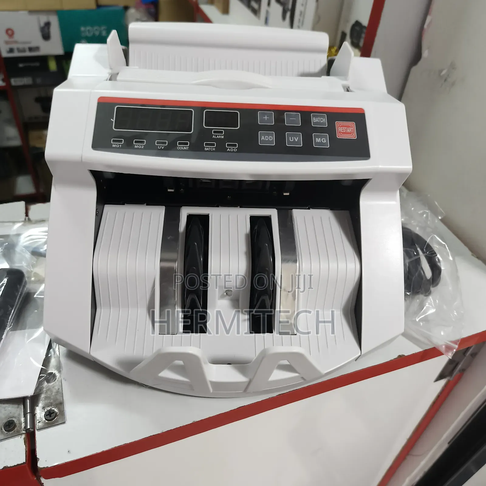 Bill Counter High Quality Money Counting Machine Detects Fake Currency