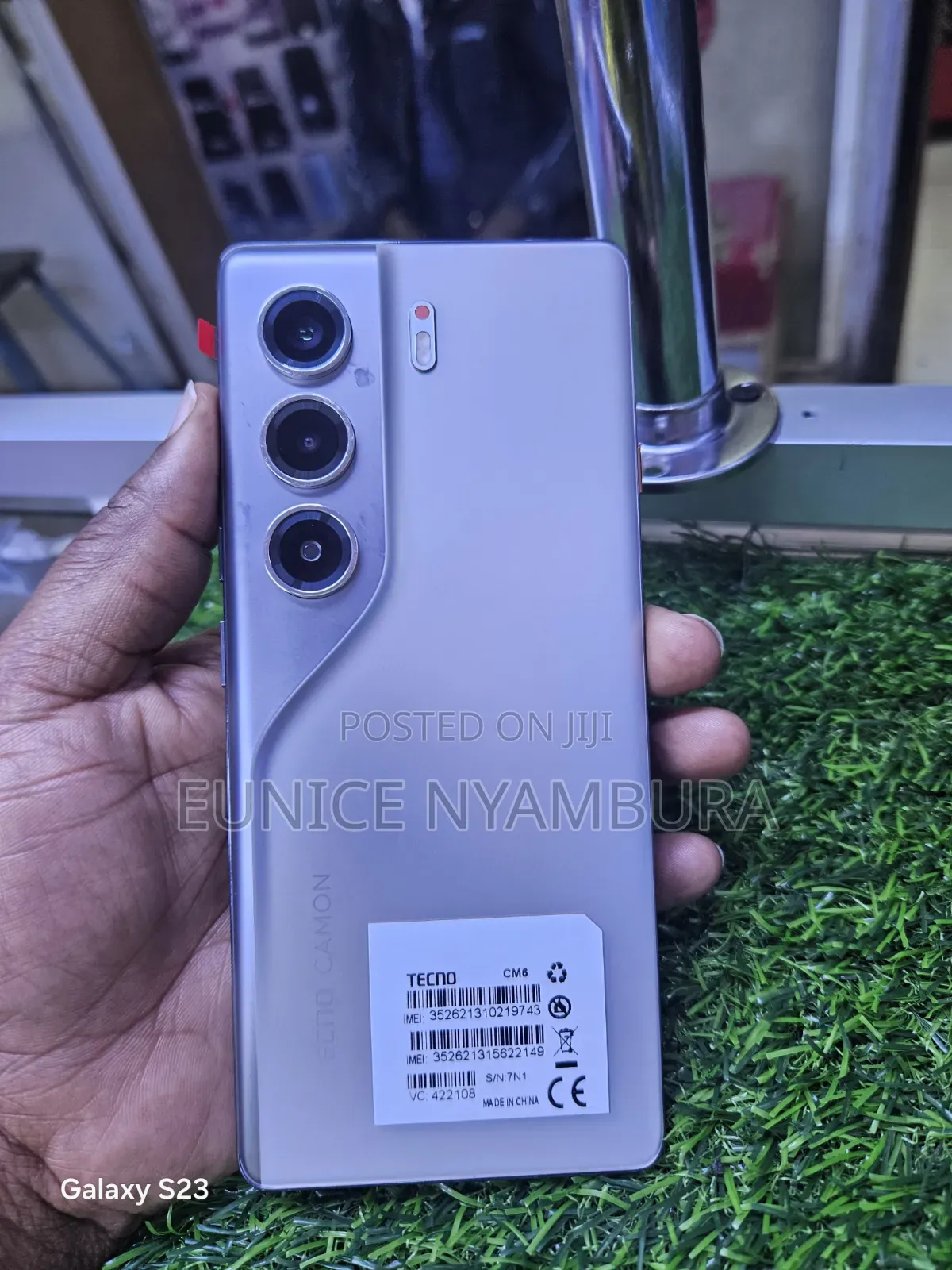 Tecno Camon 40 Pro 4G 256 GB Gray