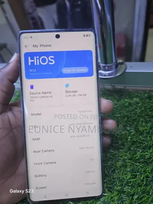 Tecno Camon 40 Pro 4G 256 GB Gray