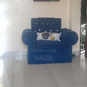 One Seat Which Is Blue Very Comfortable