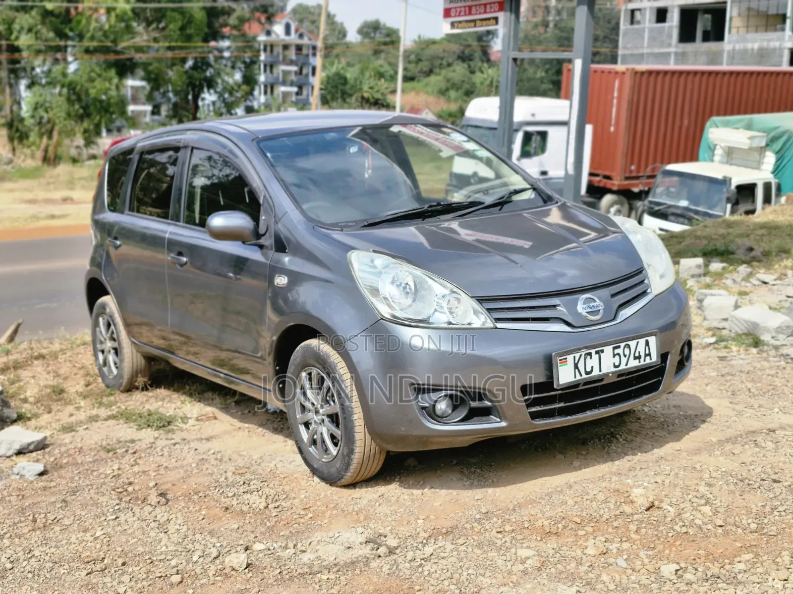 Nissan Note 2012 Gray