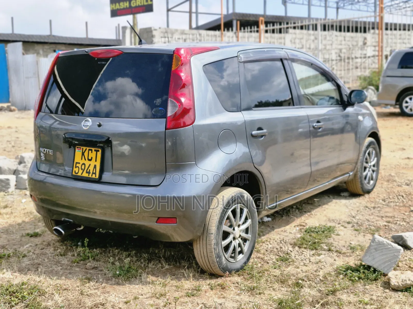 Nissan Note 2012 Gray