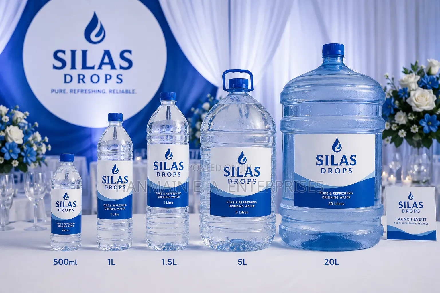 Branding of Water Labels, Security Seals, Shrink Sleeves