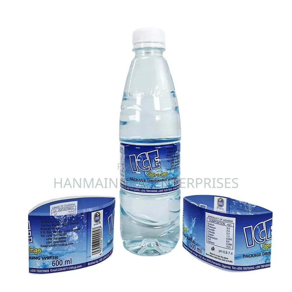 Branding of Water Labels, Security Seals, Shrink Sleeves
