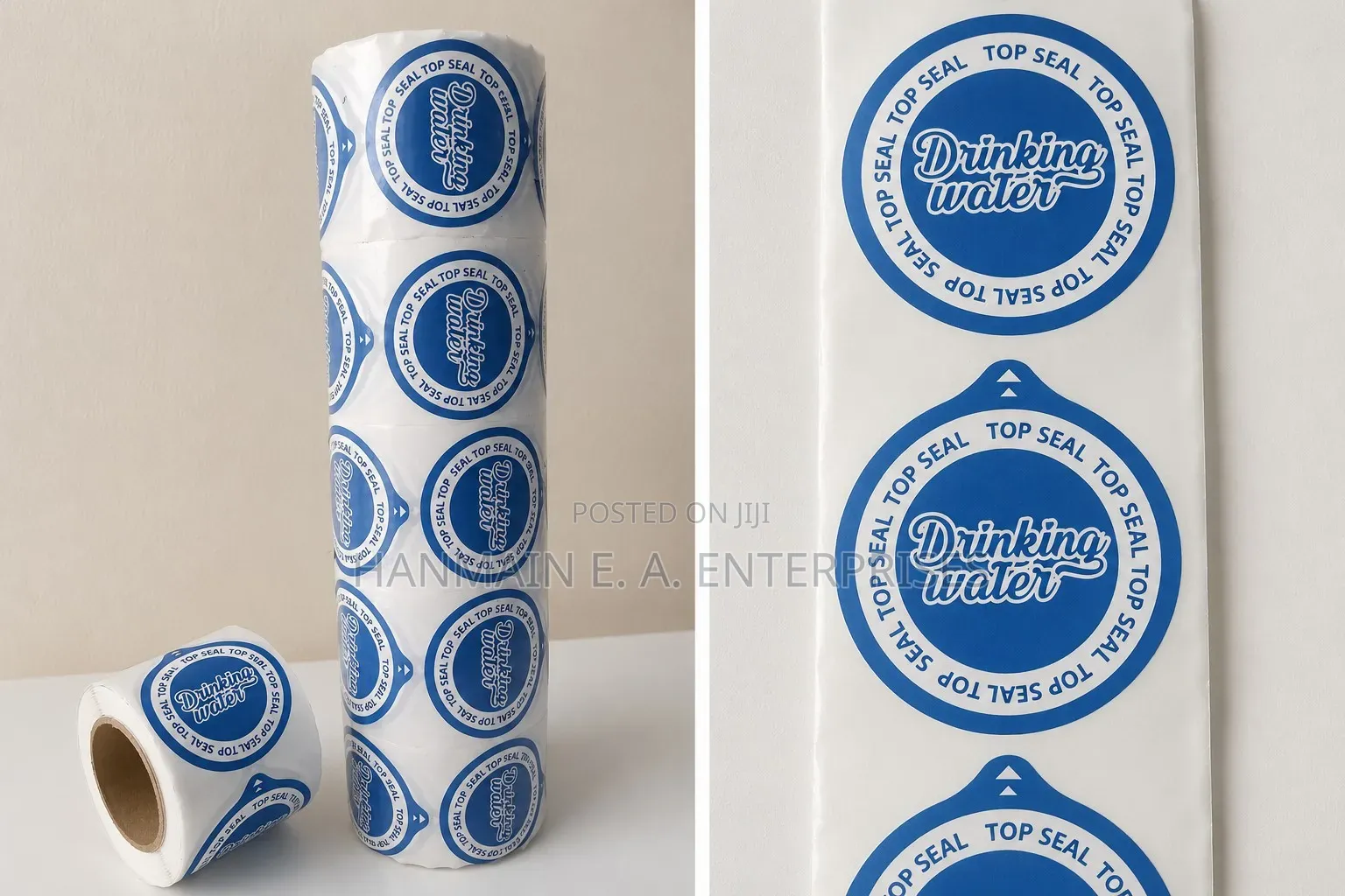 Branding of Water Labels, Security Seals, Shrink Sleeves