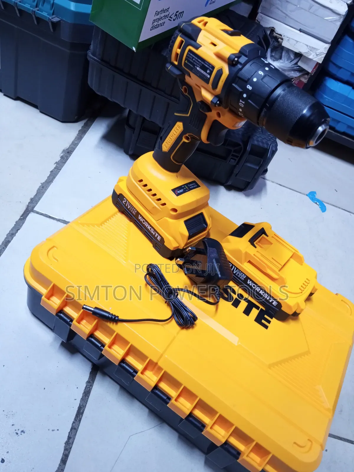 21V Worksite Cordless Drill