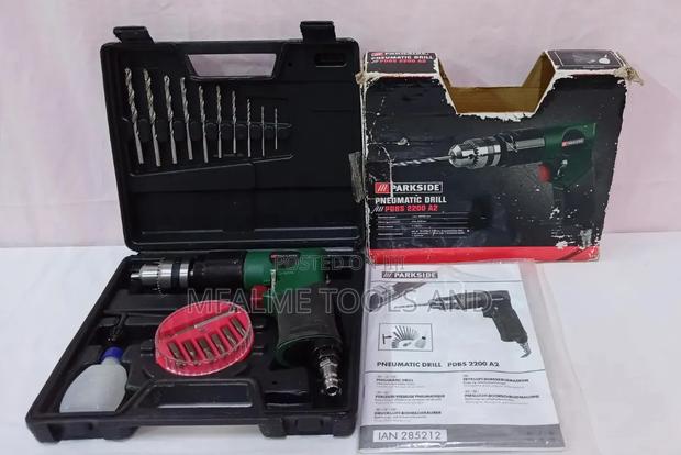 Brand New Parkside Pneumatic Drill Set
