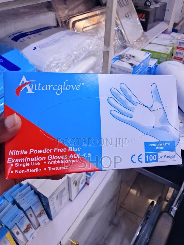 Nitrile Powder Free Gloves - main view