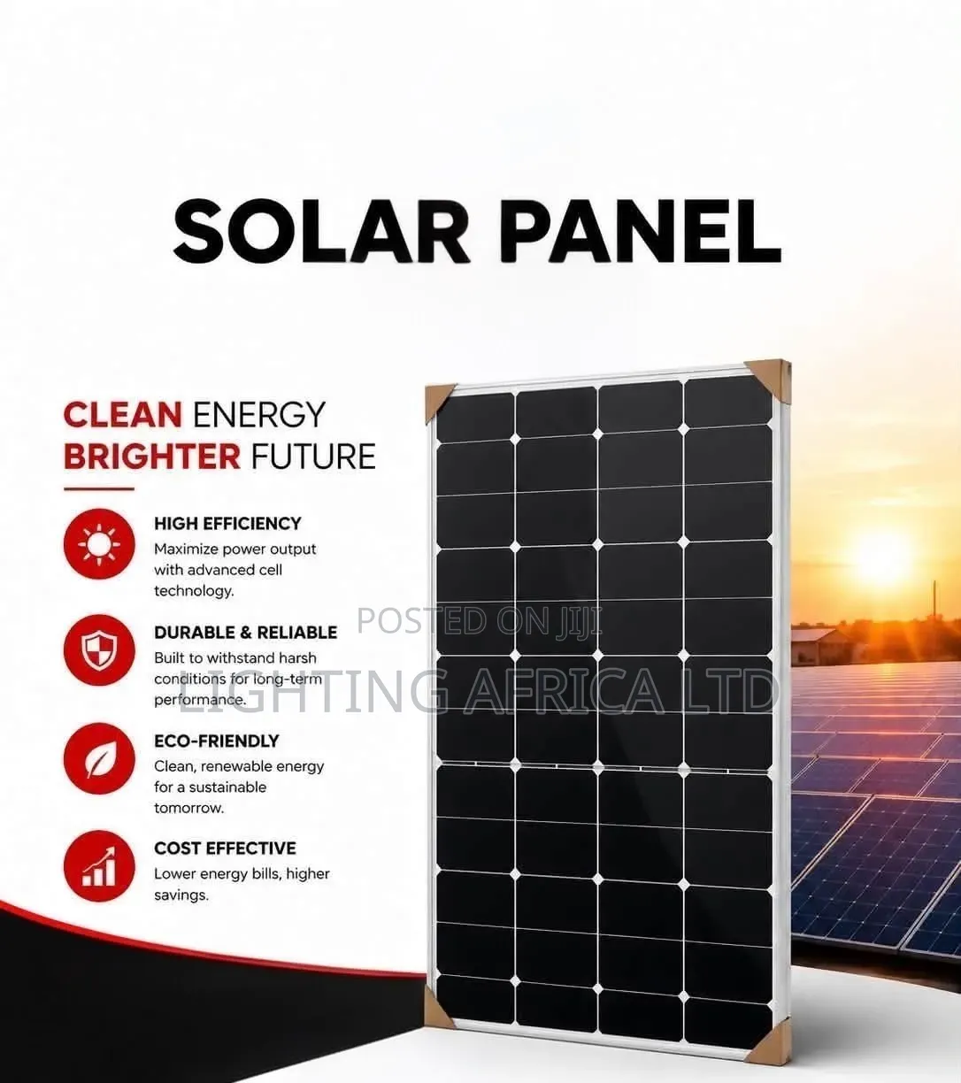 525 Watts - 39 Volts Monocrystalline All Weather Solar Panels