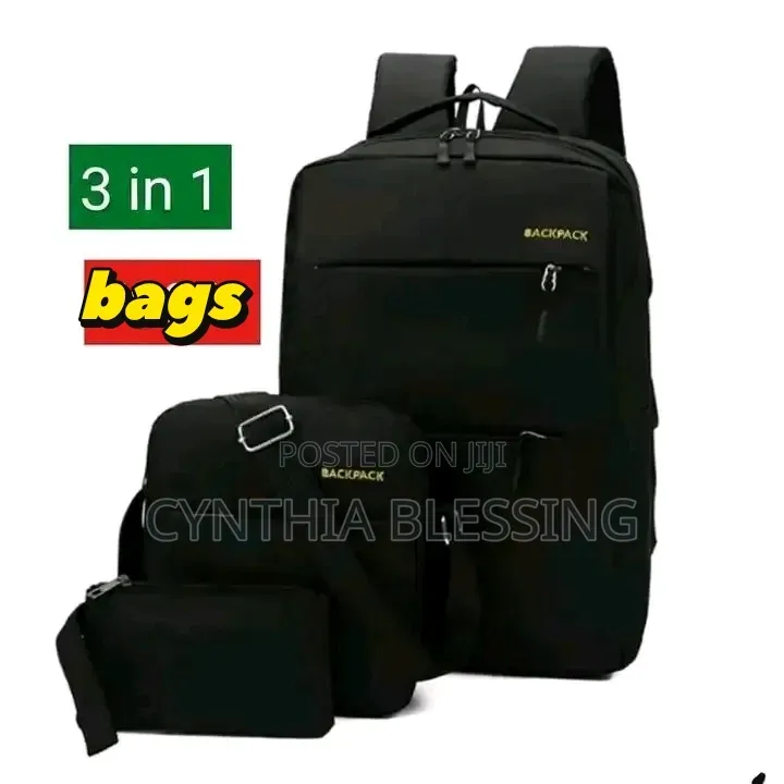 3 in 1 Backpack Laptop Bag